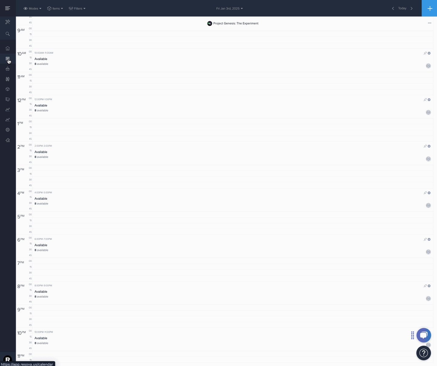 Blocking and Clearing Time Slots on the Calendar Blocking and Clearing Time Slots on the Calendar