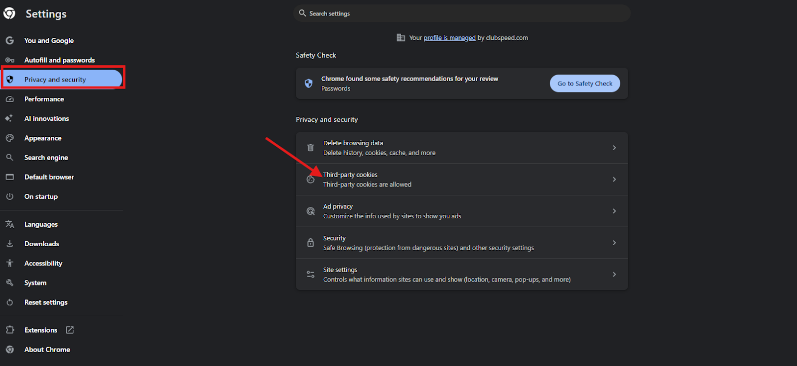 Resova Sign In How to clear your Resova browser cookies and cache - Chrome